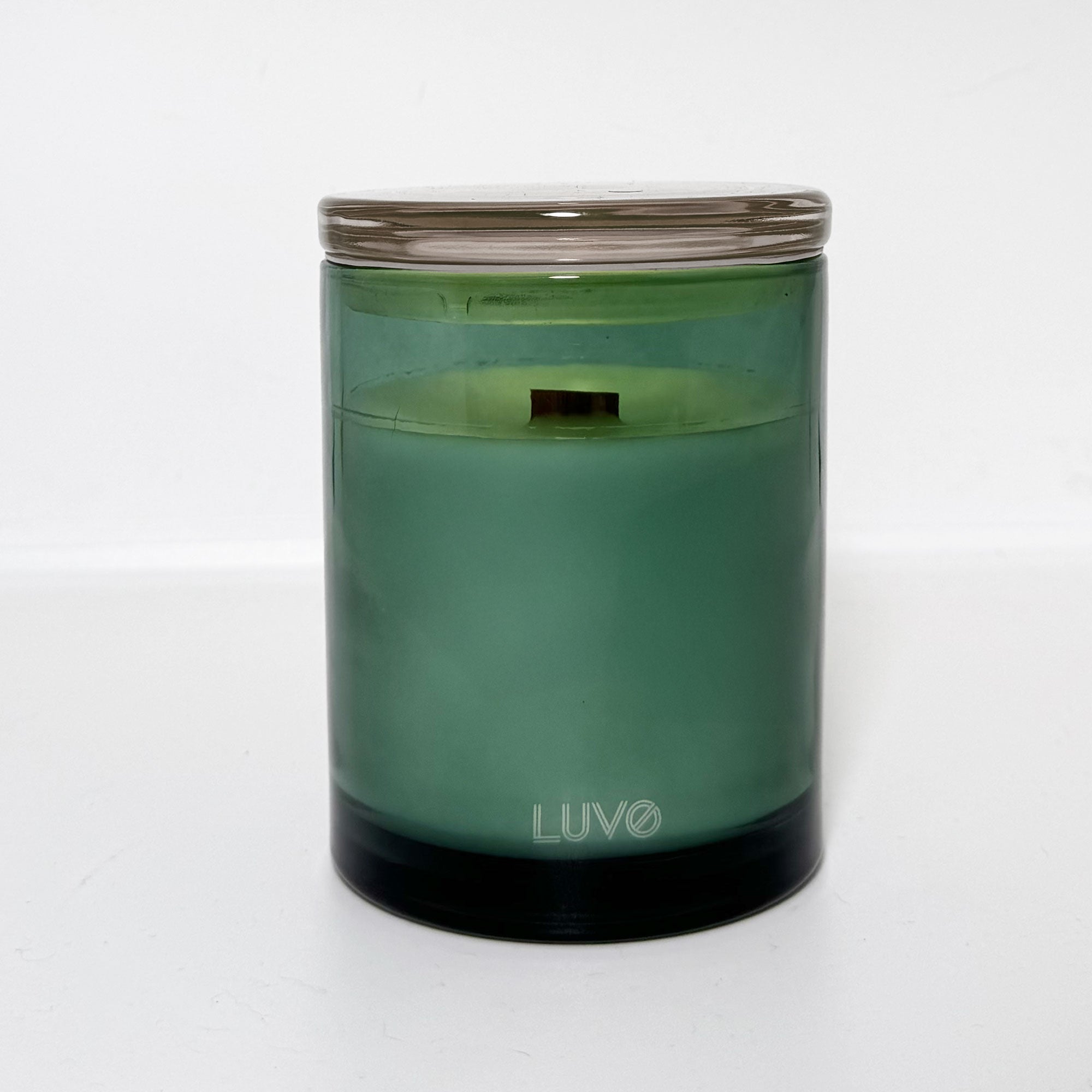 Cashemere & Vanilla Wooden Wick Scented Candle - LUVO Candles | Bougies