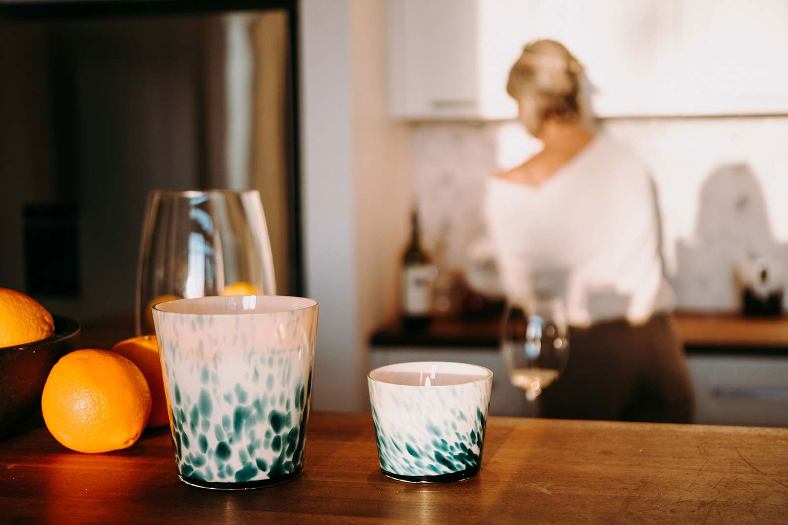OPAL BACOLI - Fig scented candle - LUVO Candles | Bougies