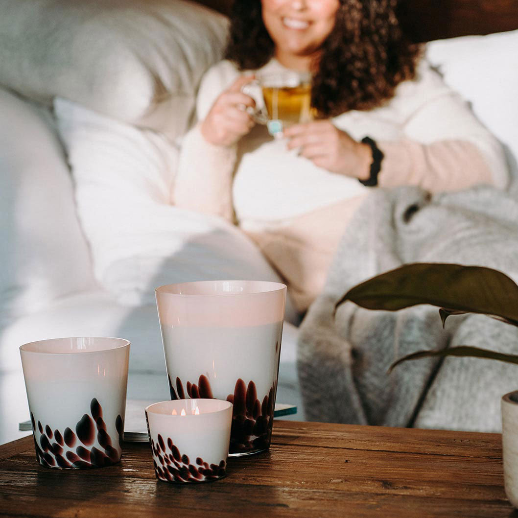 OPAL MARRAKESH - Amber scented candle - LUVO Candles | Bougies