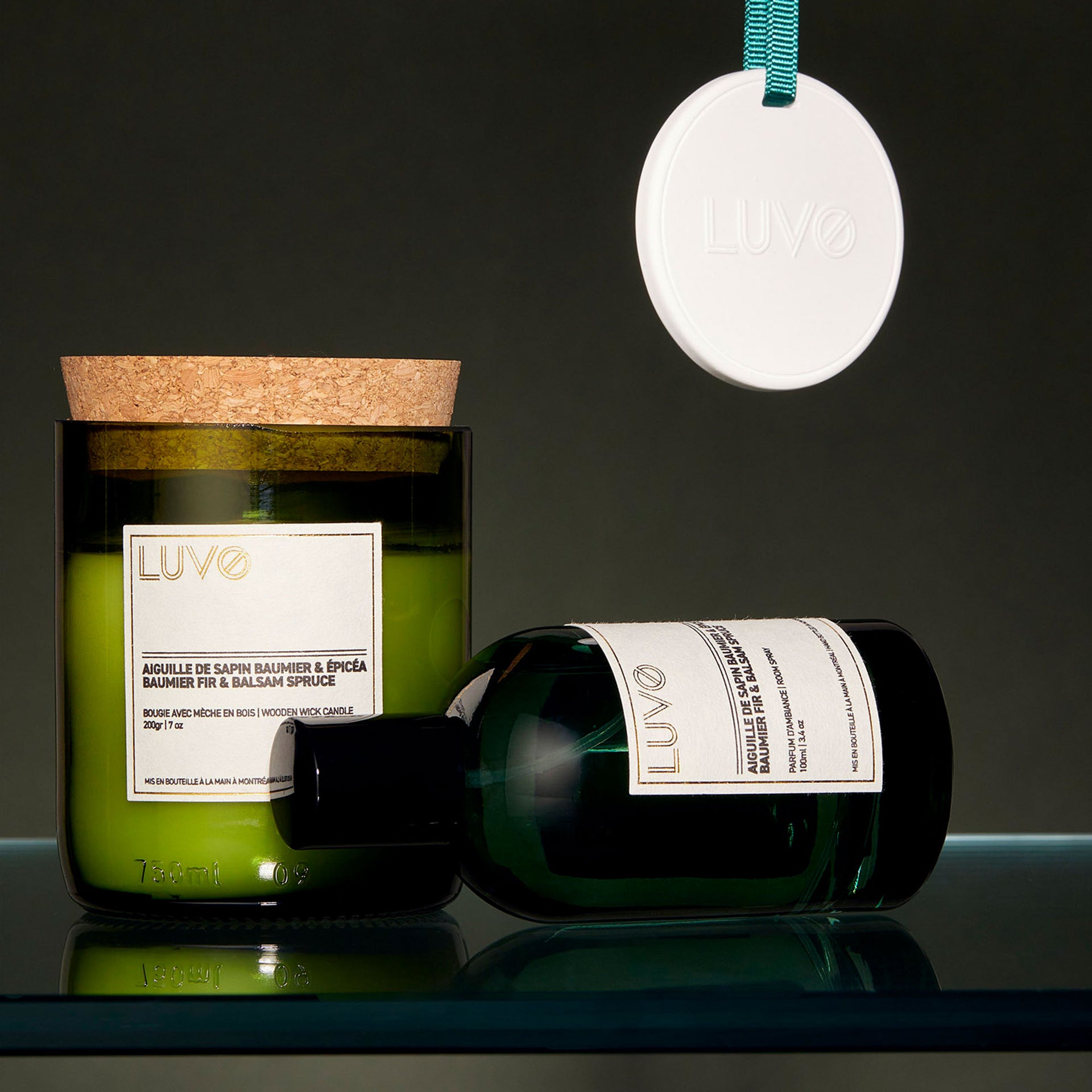 Gift Set Baumier fir & Balsam Spruce - LUVO Candles | Bougies